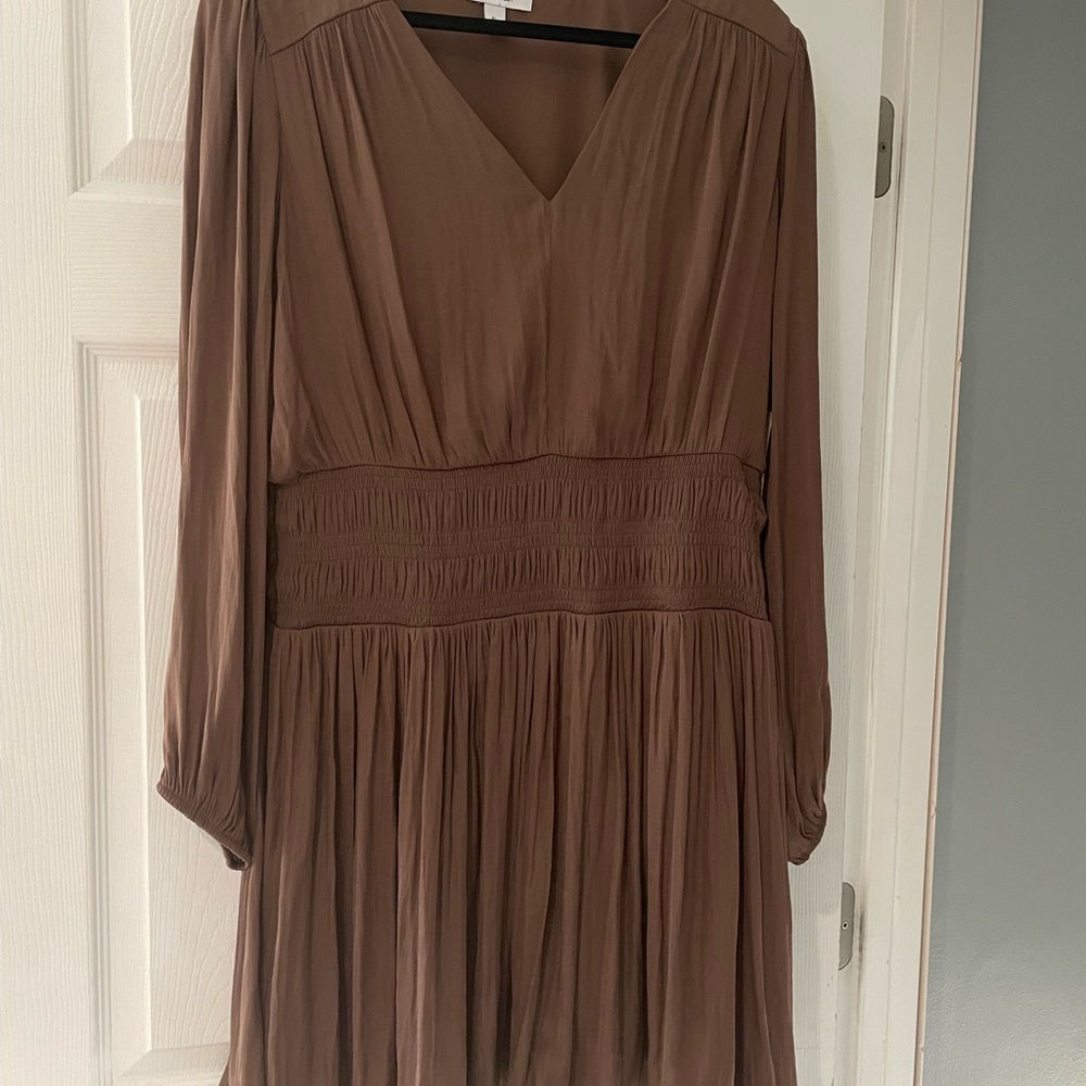 Elegant Brown Dress